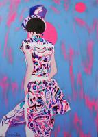 Розовая луна